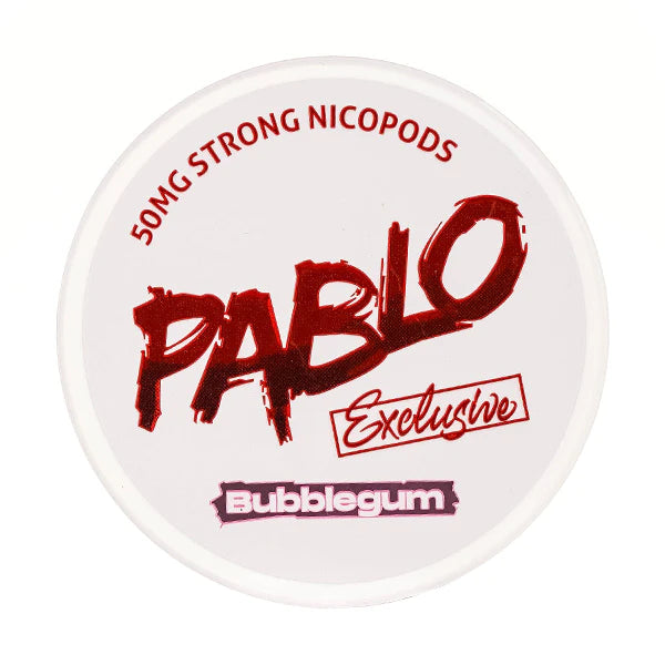 Pablo Nicotine Pouches-Bubblegum (50mg)