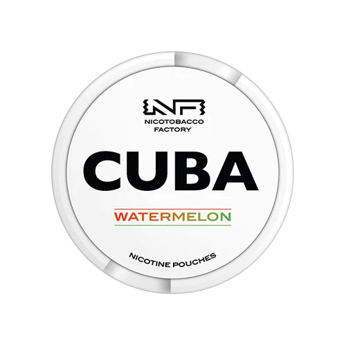 Cuba White Nicotine Pouches - Watermelon - 16mg