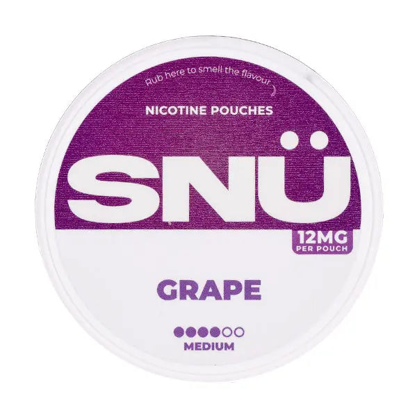 SNU Grape Nicotine Pouches