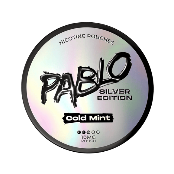 Pablo Silver Edition Nicotine Pouches - Cold Mint
