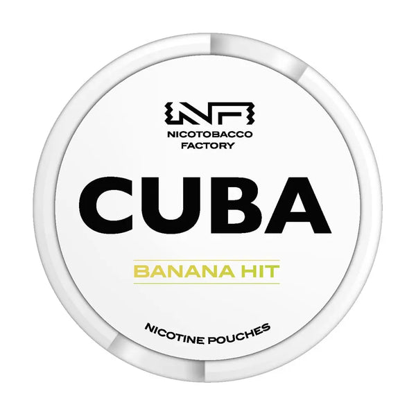 Cuba White Banana Hit 16mg Nicotine Pouches