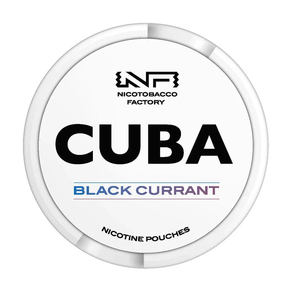 Cuba White Blackcurrant 16mg Nicotine Pouches