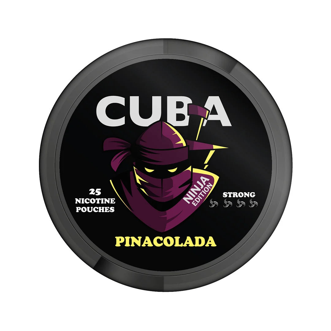 Cuba Ninja Nicotine Pouches 30mg - Pina Colada