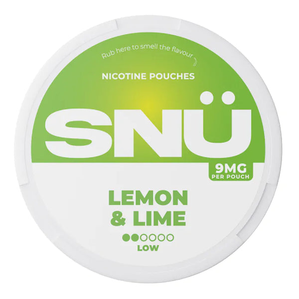 SNU Lemon & Lime Nicotine Pouches