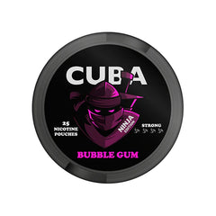 30mg Cuba Ninja Nicotine Pouches - Bubblegum