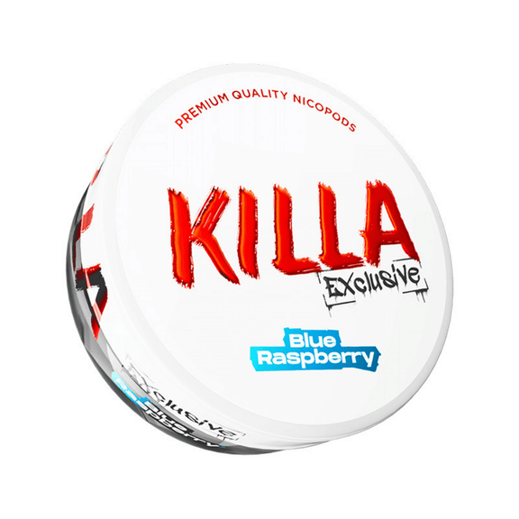Killa Nicotine Pouches - Blue Raspberry
