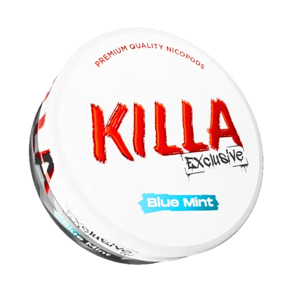 Killa Nicotine Pouches - Blue Mint