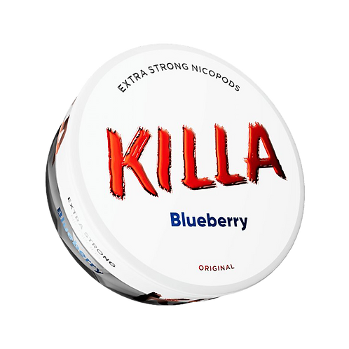 Killa Nicotine Pouches - Blueberry