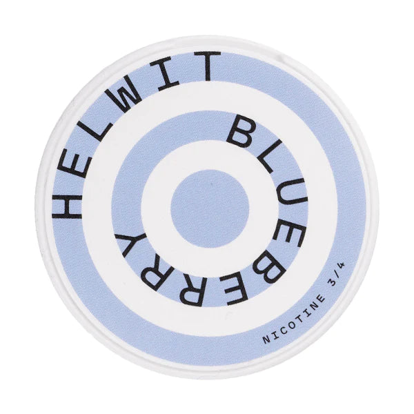 Helwit Nicotine Pouches - Blueberry Strong 9mg