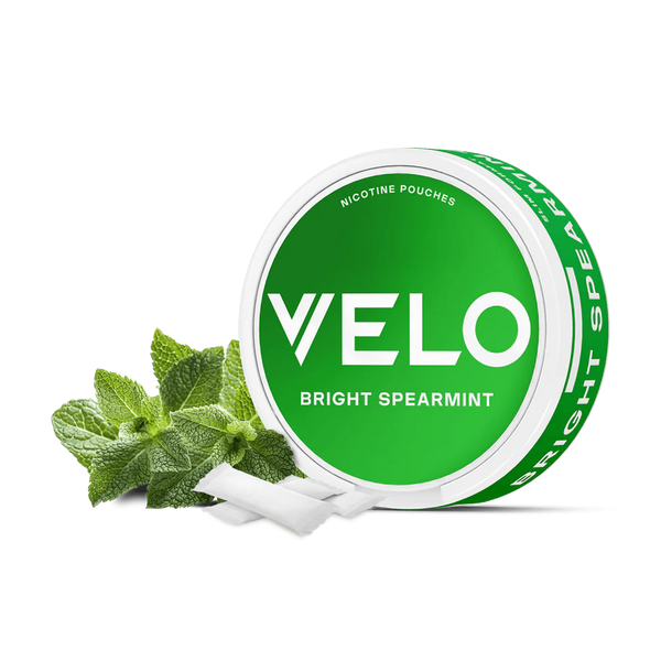 Bright Spearmint Nicotine Pouches by Velo