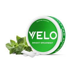 Bright Spearmint Nicotine Pouches by Velo