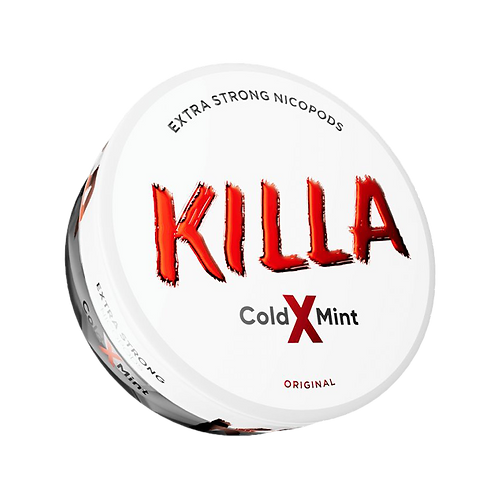 Killa Nicotine Pouches - Cold X Mint