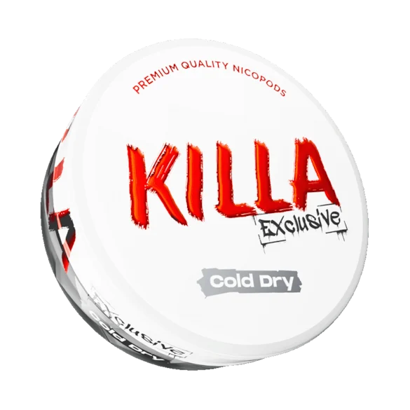 Killa Nicotine Pouches - Cold Dry