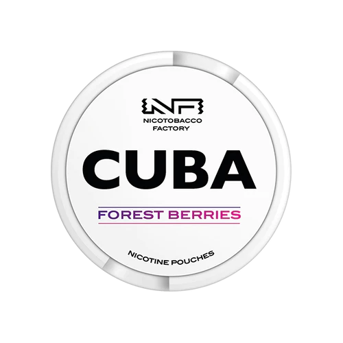 Cuba White Nicotine Pouches - Forest Berries - 16mg