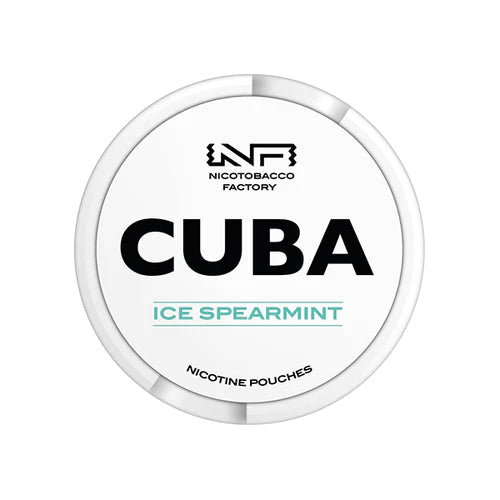 Cuba White Nicotine Pouches - Ice Spearmint - 16mg