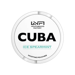 Cuba White Nicotine Pouches - Ice Spearmint - 16mg