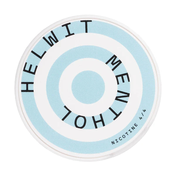 Helwit Nicotine Pouches - Menthol Extra Strong 12mg