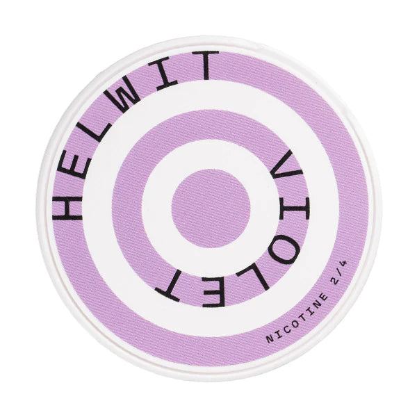 Violet Regular Helwit Nicotine Pouches