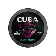 Cuba Ninja Nicotine Pouches 30mg - Mint Fresh