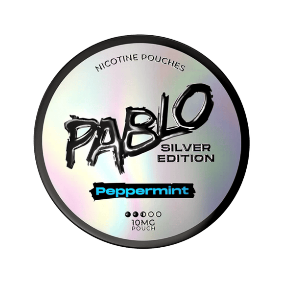 Pablo Silver Edition Nicotine Pouches - Peppermint