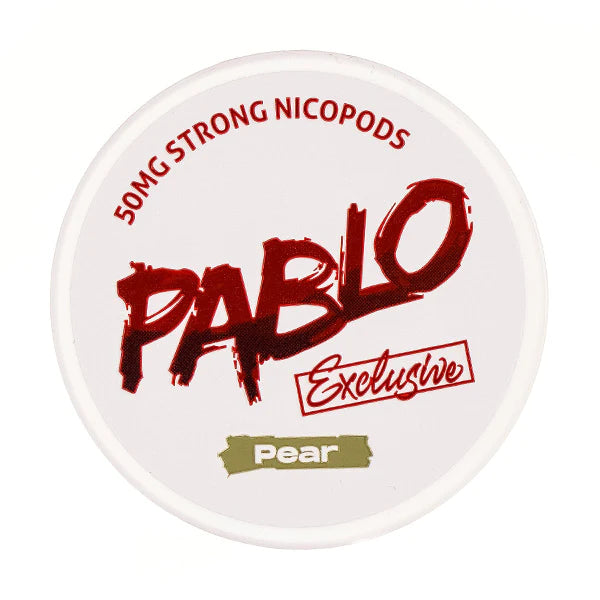 Pablo Nicotine Pouches-Pear-Extra Strong (50mg)