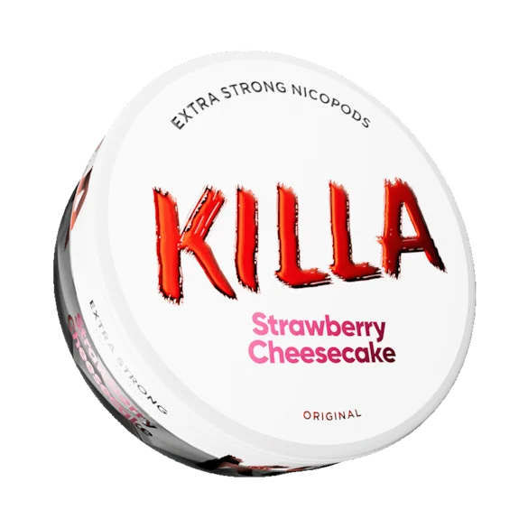 Killa Nicotine Pouches - Strawberry Cheesecake