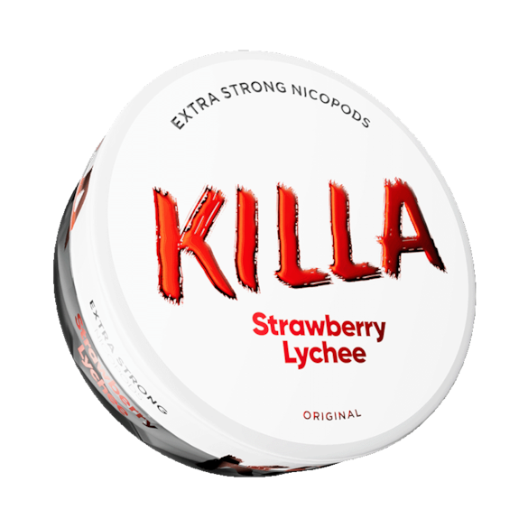 Killa Nicotine Pouches - Strawberry Lychee