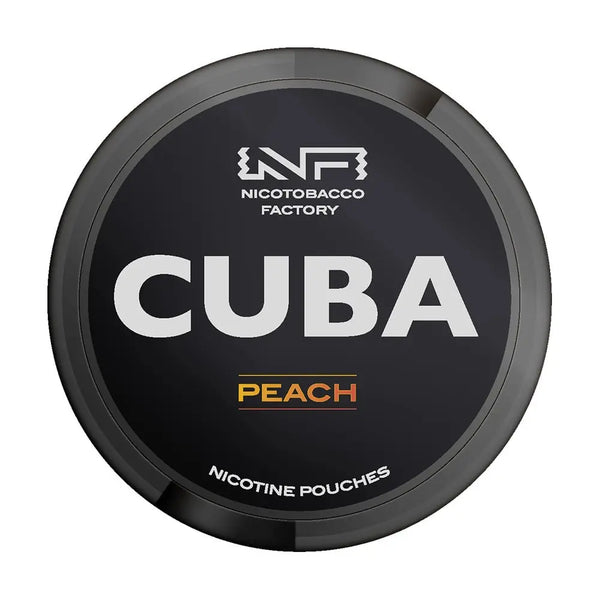 Cuba Black Peach 43mg Nicotine Pouches
