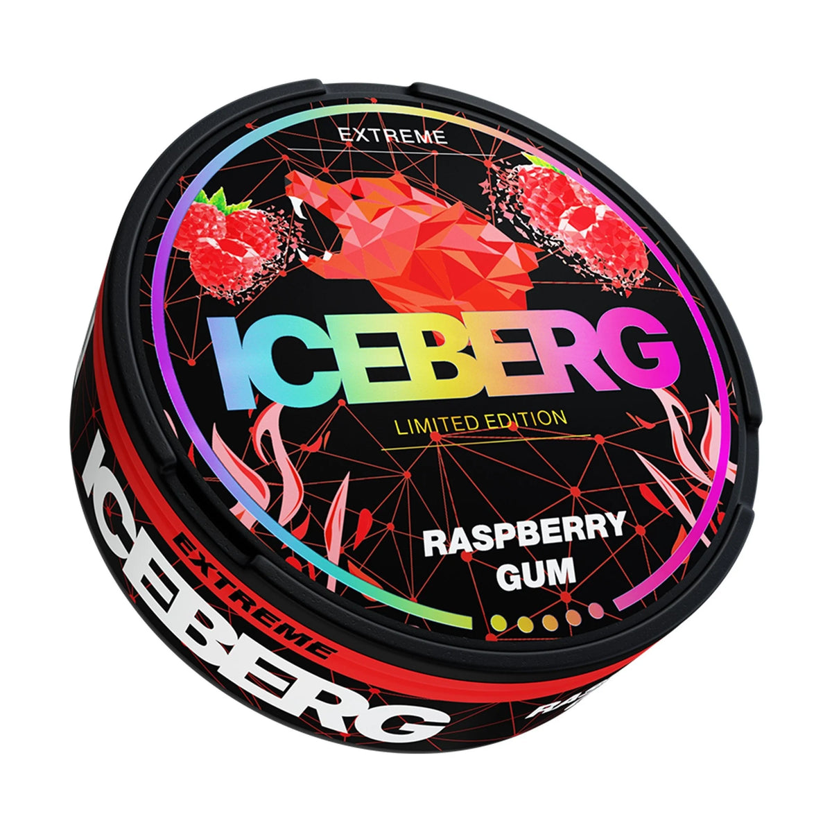 Ice Berg Nicotine Pouches -Raspberry Gum(16GR)