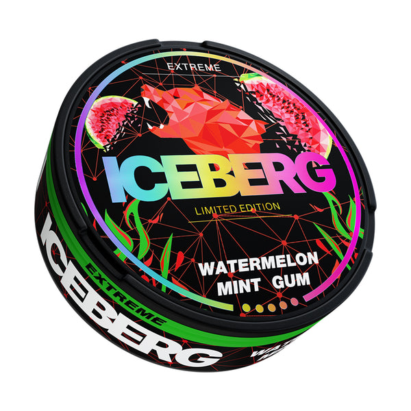 Ice Berg Nicotine Pouches -Watermelon Mint Gum(16GR)