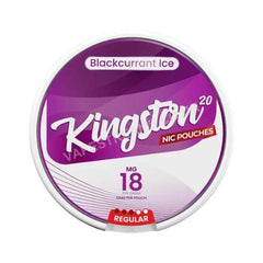 Blackcurrant Ice Nicotine Pouches by Kingston (Pack of 20)