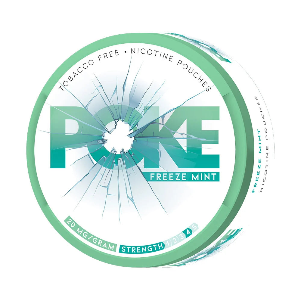 Freeze Mint Nicotine Pouches by Poke