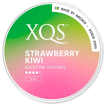 XQS Strawberry Kiwi 8mg Nicotine Pouches